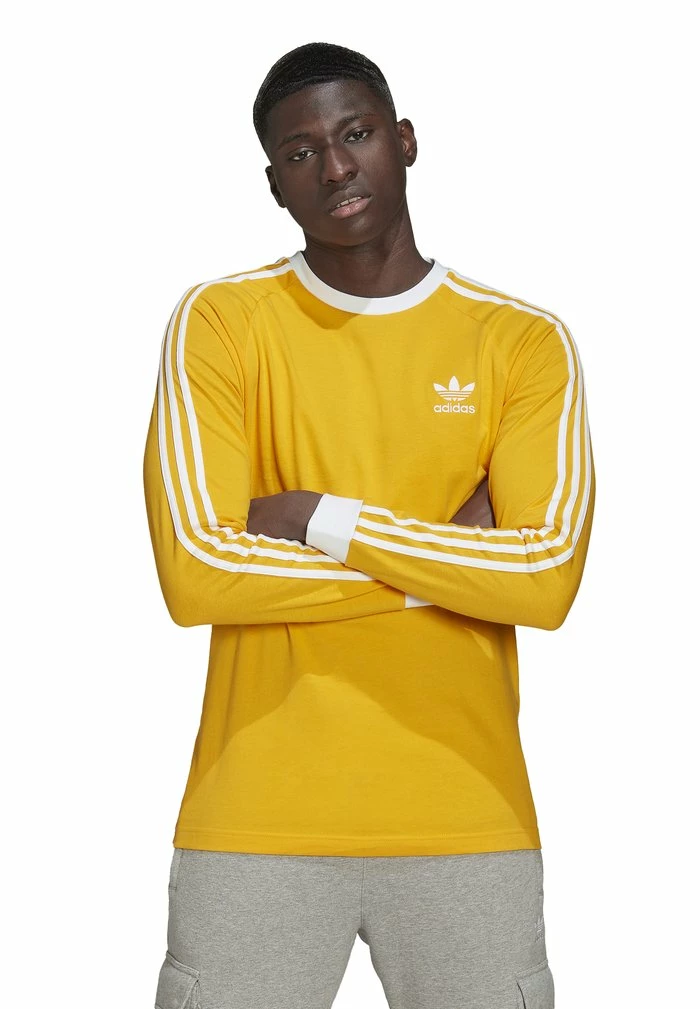 Adidas Originals Long Sleeved Top - Collegiate Gold 1 Adidas Originals Long Sleeved Top - Collegiate Gold