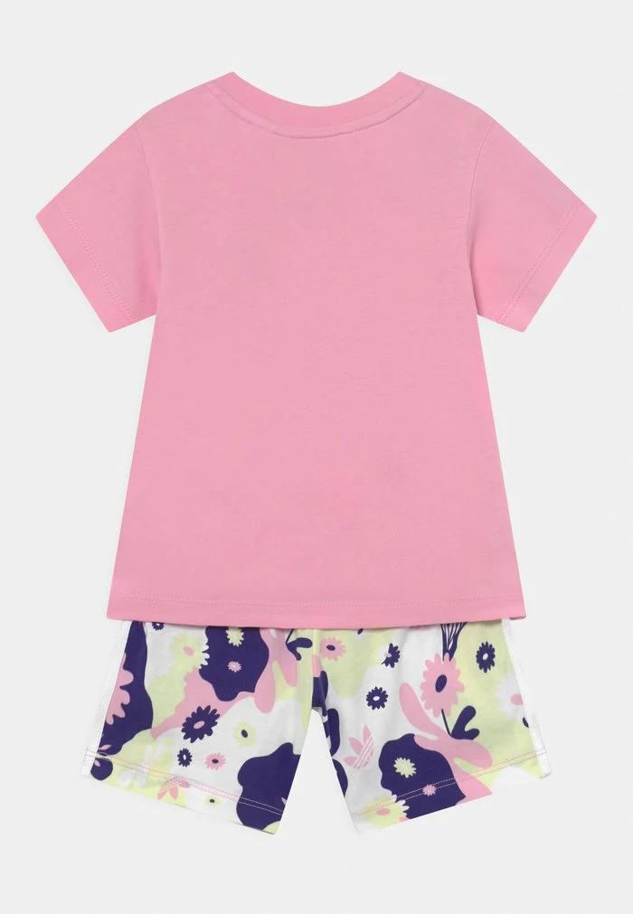 Adidas Originals TEE SET - Print T-shirt - True Pink/white/almost Lime/legacy Indigo 2 Adidas Originals TEE SET - Print T-shirt - True Pink/white/almost Lime/legacy Indigo - Image 2