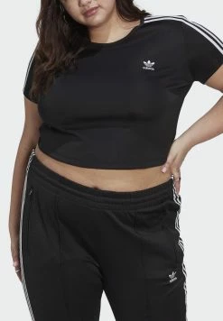 Adidas Originals CROPPED - Basic T-shirt - Black 9 Adidas Originals CROPPED - Basic T-shirt - Black -Adidas Originals Shop debb36543e6b4dd6a63f329cbaf71fb7