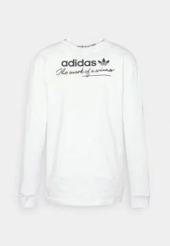 Adidas Originals LINEAR UNISEX - Long Sleeved Top - White 4 Adidas Originals LINEAR UNISEX - Long Sleeved Top - White -Adidas Originals Shop e098edec499349bbb98488837c9379f9