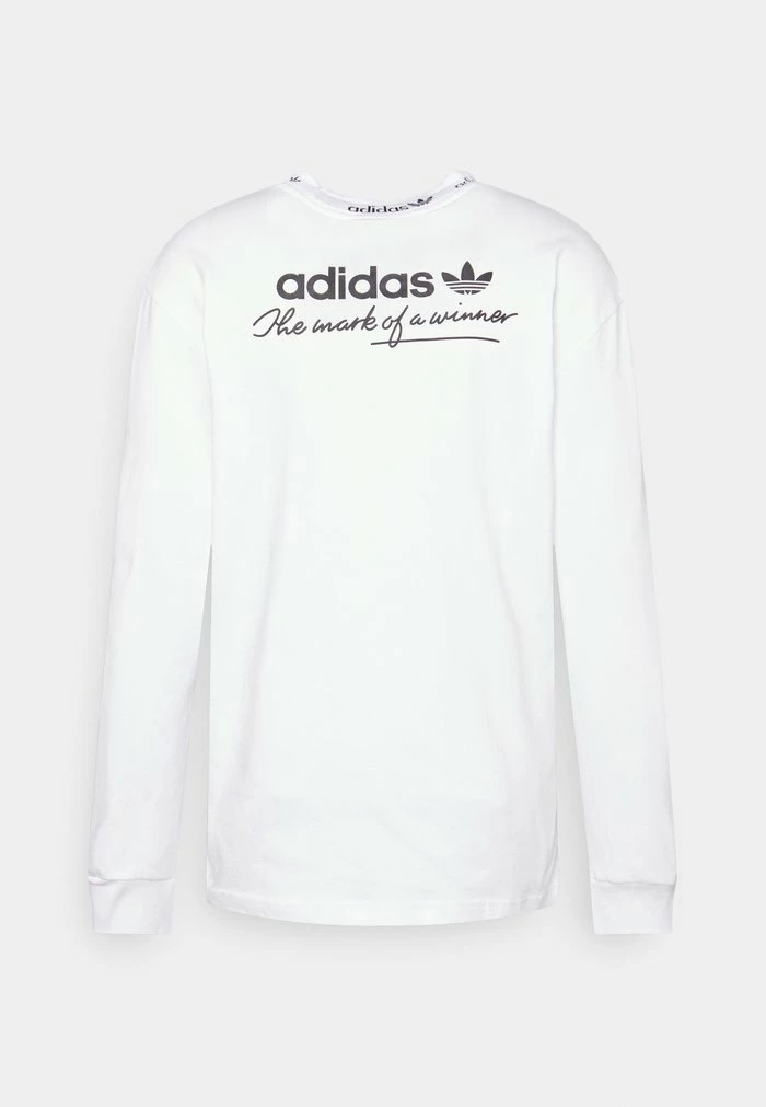 Adidas Originals LINEAR UNISEX - Long Sleeved Top - White 2 Adidas Originals LINEAR UNISEX - Long Sleeved Top - White - Image 2