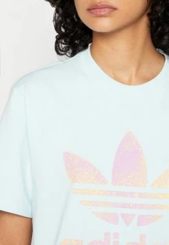 Adidas Originals TREFOIL TEE - Print T-shirt - Almost Blue 11 Adidas Originals TREFOIL TEE - Print T-shirt - Almost Blue -Adidas Originals Shop e0b9e644431f4afdaf25916920e7ce4b