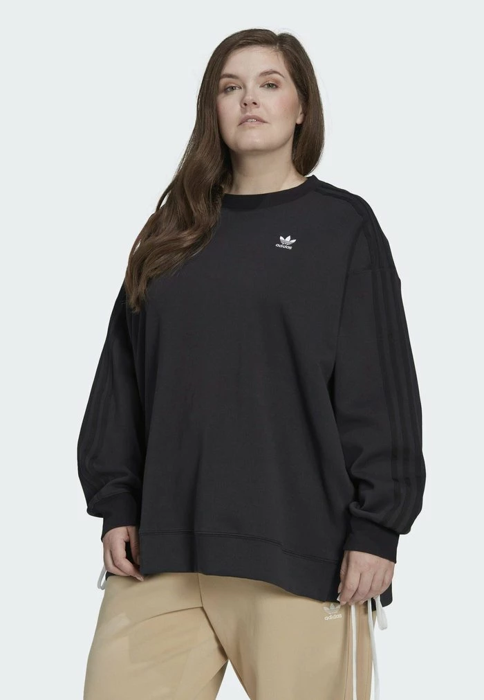 Adidas Originals LACED CREW - Sweatshirt - Black 1 Adidas Originals LACED CREW - Sweatshirt - Black