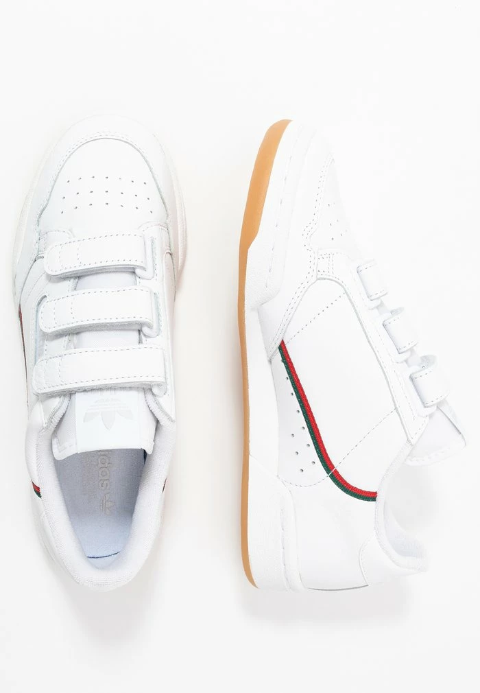 Adidas Originals CONTINENTAL - Trainers - Footwear White/clear Green/scarlet 2 Adidas Originals CONTINENTAL - Trainers - Footwear White/clear Green/scarlet - Image 2