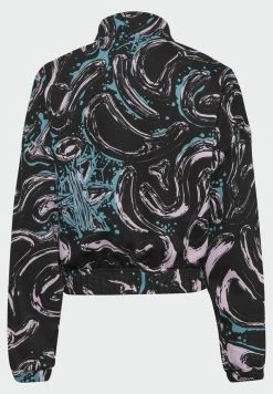 Adidas Originals Zip-up Sweatshirt - Black/bliss Lilac/semi Mint Rush -Adidas Originals Shop e122229a5e5446d6915f111227f19f7d