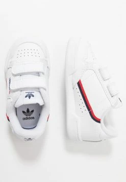 Adidas Originals CONTINENTAL 80 - Trainers - Footwear White/scarlet