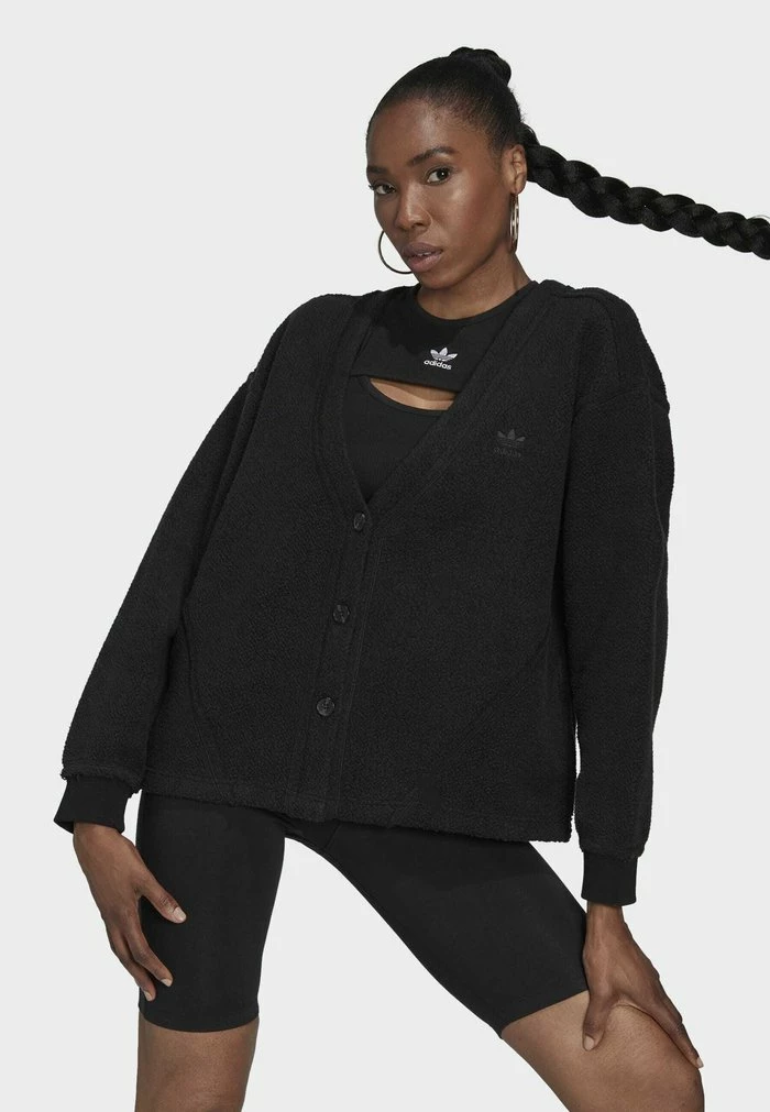 Adidas Originals Cardigan - Black 1 Adidas Originals Cardigan - Black