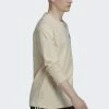 Adidas Originals GRAPHIC FUN LONG-SLEEVE - Long Sleeved Top - Beige