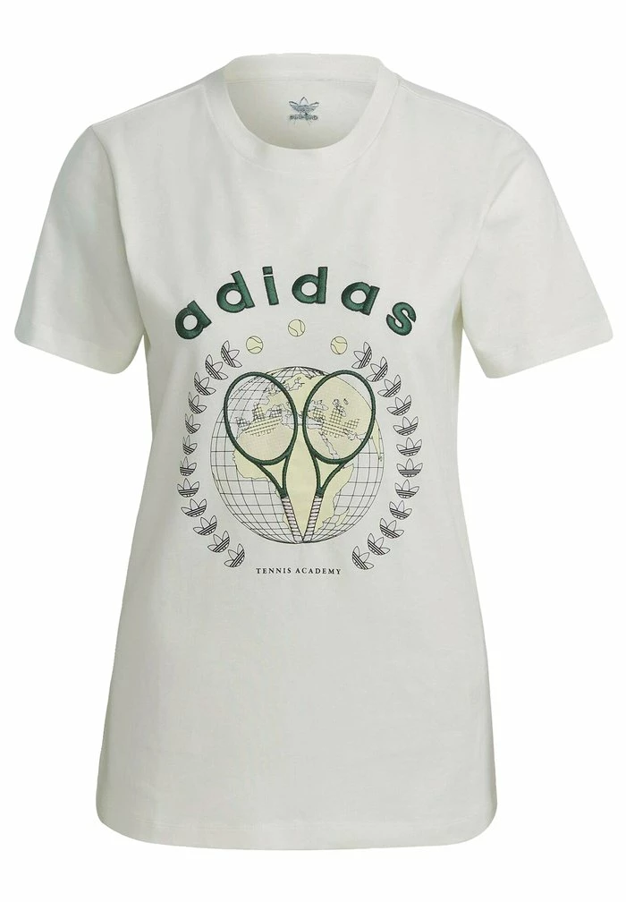 Adidas Originals TENNIS LUXE GRAPHIC ORIGINALS - Print T-shirt - Off White 9 Adidas Originals TENNIS LUXE GRAPHIC ORIGINALS - Print T-shirt - Off White - Image 9