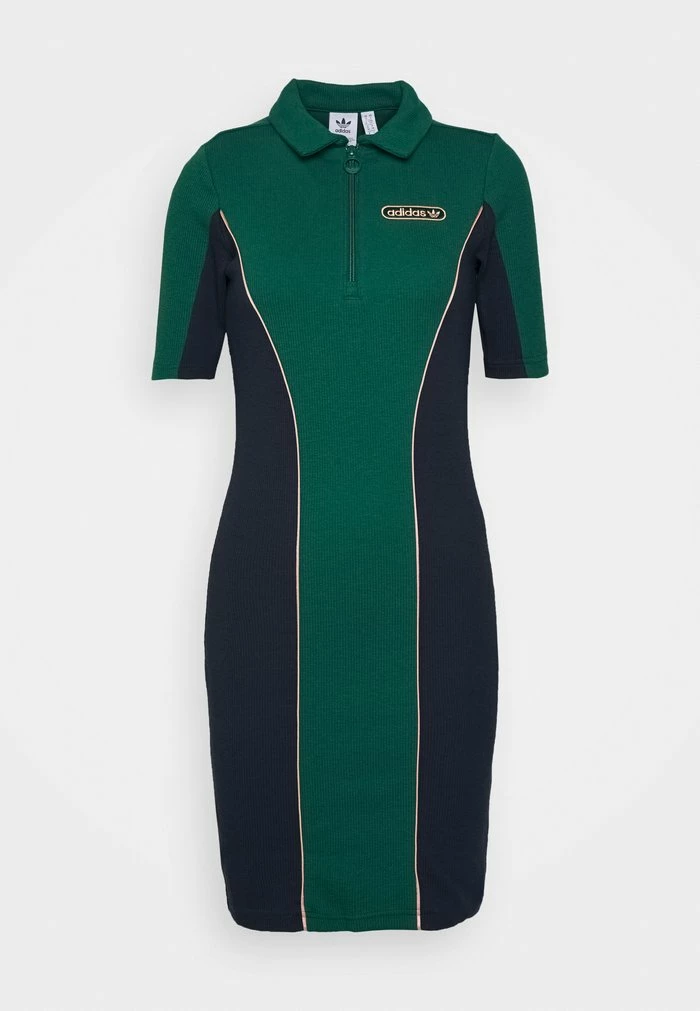 Adidas Originals DRESS - Jersey Dress - Collegiate Green/legend Ink 8 Adidas Originals DRESS - Jersey Dress - Collegiate Green/legend Ink - Image 8