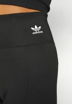 Adidas Originals OPEN HEM TIGHTS - Leggings - Trousers - Black -Adidas Originals Shop e33a48253800441297c1693817782f0e