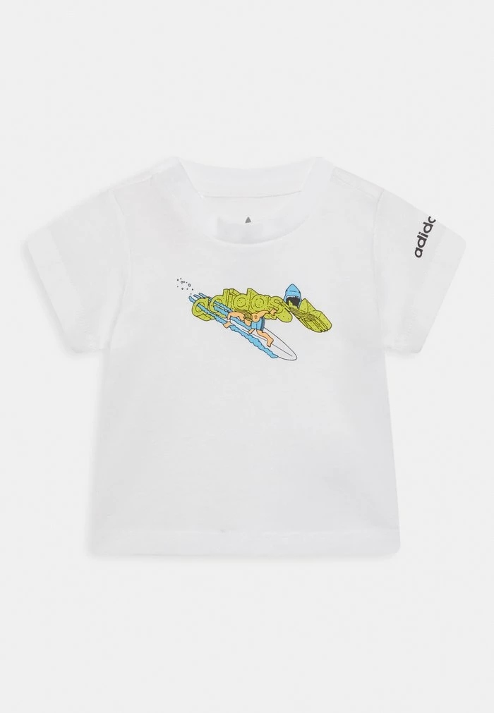 Adidas Originals TEE UNISEX - Print T-shirt - White 1 Adidas Originals TEE UNISEX - Print T-shirt - White