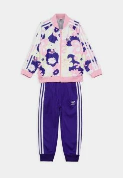 Adidas Originals SET UNISEX - Training Jacket - White/true Pink/almost Lime/legacy Indigo