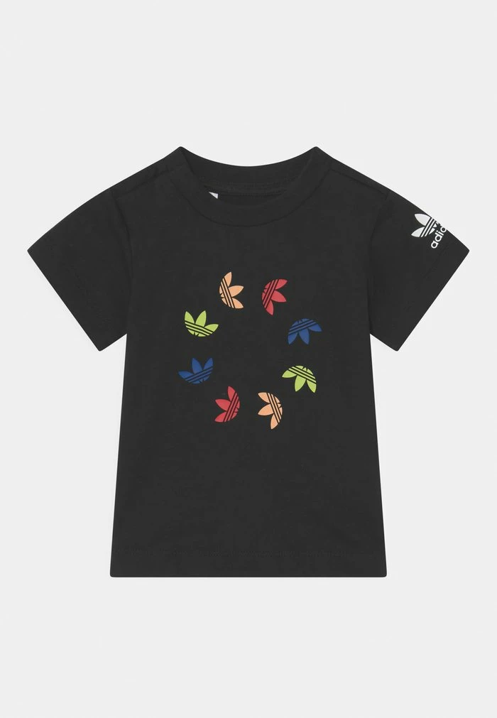 Adidas Originals TEE UNISEX - Print T-shirt - Black 1 Adidas Originals TEE UNISEX - Print T-shirt - Black