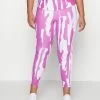 Adidas Originals THEBE MAGUGU LEGGING - Tracksuit Bottoms - Semi Pulse Lilac/white