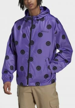 Adidas Originals ALLOVER - Windbreaker - Purple