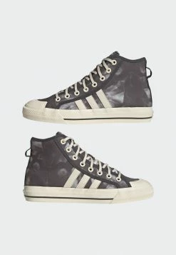 Adidas Originals NIZZA UNISEX - High-top Trainers - Grey -Adidas Originals Shop e49ba996856a42a3a44109bee06b6a15