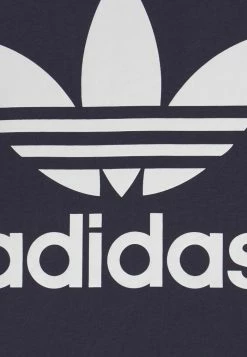 Adidas Originals TREFOIL TEE UNISEX - Print T-shirt - Shadow Navy/white -Adidas Originals Shop e5e145d9cd2f411e9f189ed7489e07c3