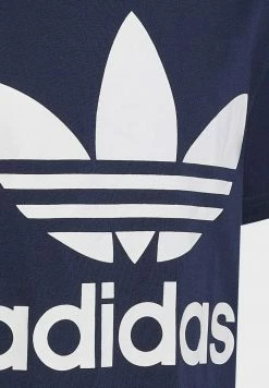Adidas Originals TREFOIL TEE UNISEX - Print T-shirt - Blue 7 Adidas Originals TREFOIL TEE UNISEX - Print T-shirt - Blue -Adidas Originals Shop e61b2c65d72c4cf48b9af3f0f34c6140