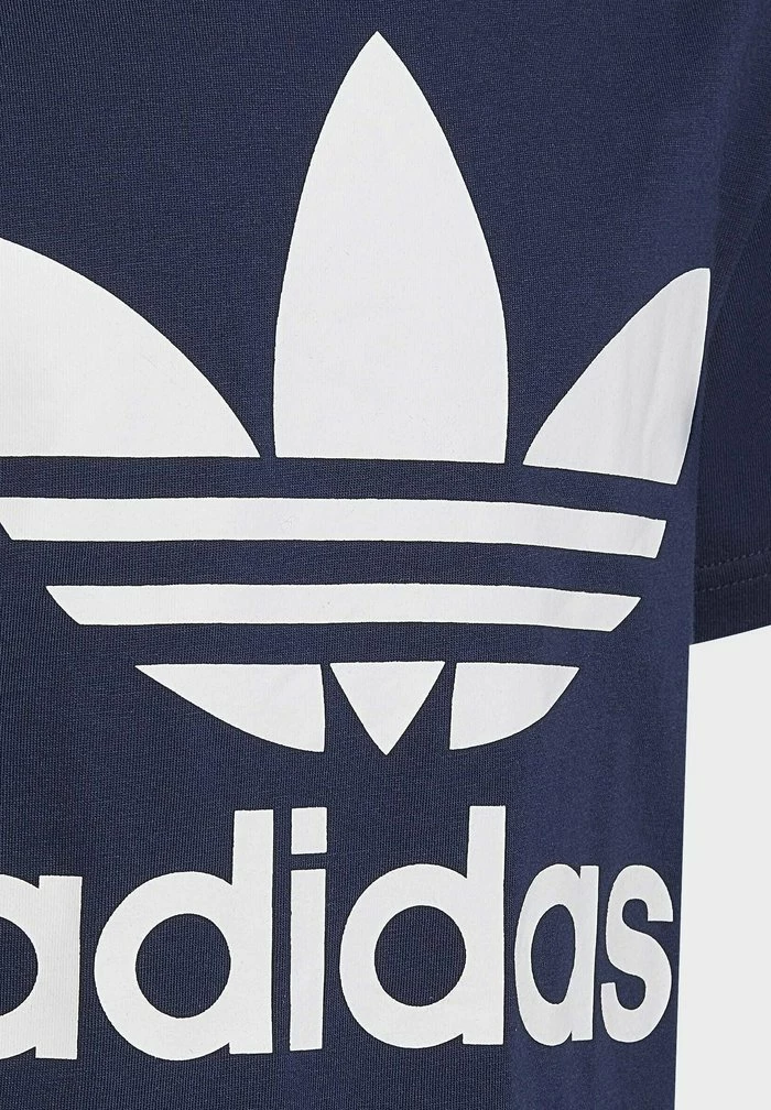 Adidas Originals TREFOIL TEE UNISEX - Print T-shirt - Blue 3 Adidas Originals TREFOIL TEE UNISEX - Print T-shirt - Blue - Image 3