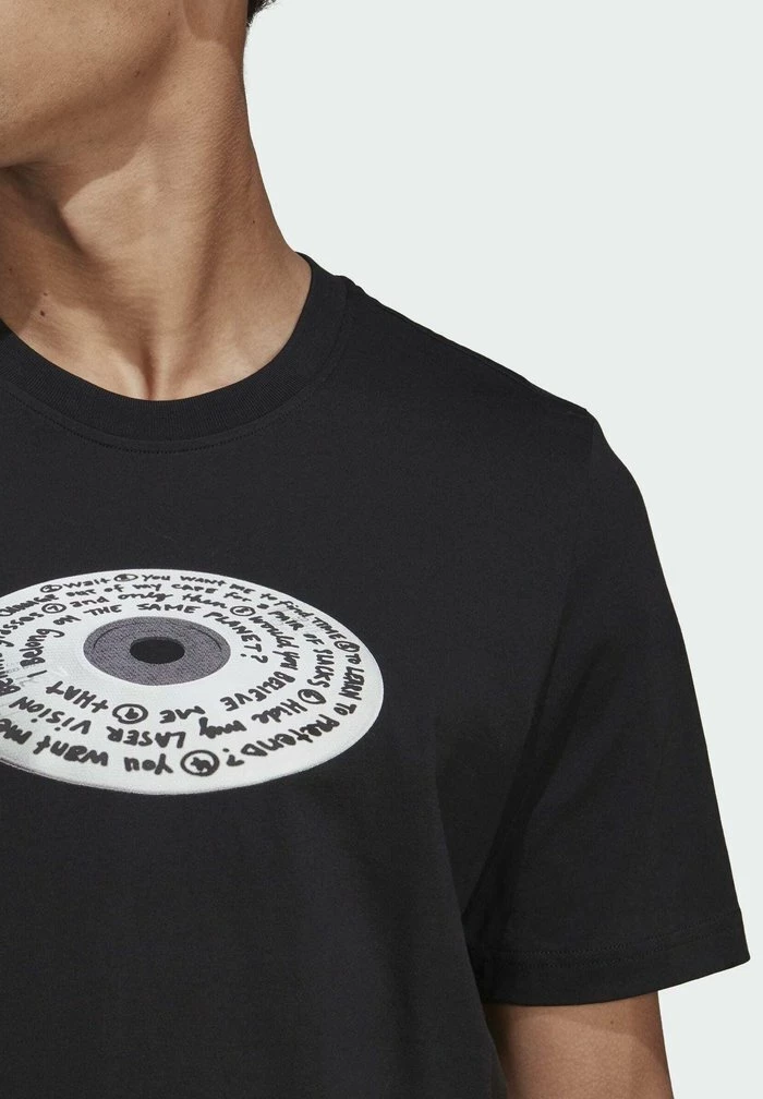 Adidas Originals Print T-shirt - Black 7 Adidas Originals Print T-shirt - Black - Image 7