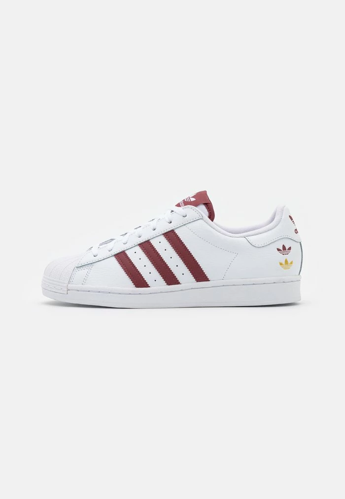 Adidas Originals SUPERSTAR UNISEX - Trainers - Footwear White/quiet Crimson/gold Foil 1 Adidas Originals SUPERSTAR UNISEX - Trainers - Footwear White/quiet Crimson/gold Foil