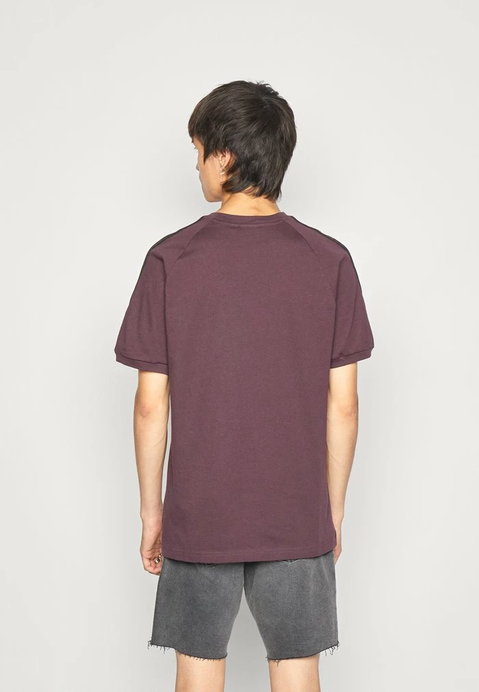 Adidas Originals PLUSH TEE - Print T-shirt - Shadow Maroon 3 Adidas Originals PLUSH TEE - Print T-shirt - Shadow Maroon - Image 3