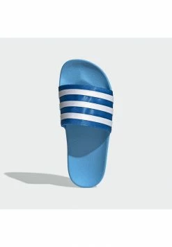 Adidas Originals ADILETTE - Mules - Blue -Adidas Originals Shop e77a9a28ddca4ffea7a36f2d3d57a7b9