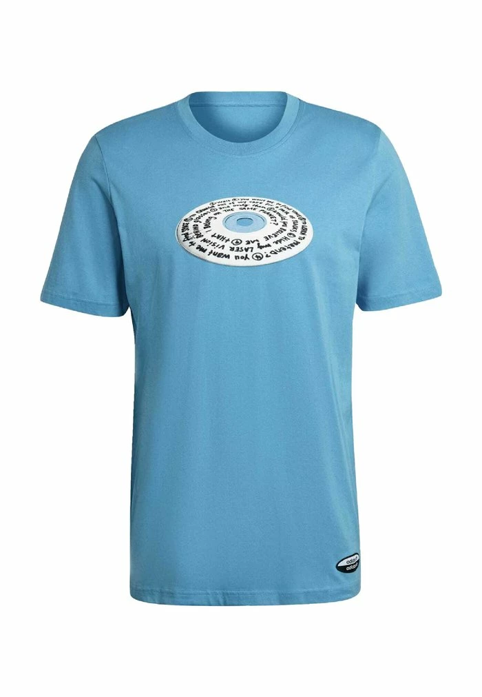 Adidas Originals Print T-shirt - Blue 9 Adidas Originals Print T-shirt - Blue - Image 9