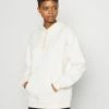 Adidas Originals TRFEOIL HOODIE - Sweatshirt - Off-white