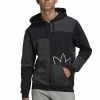 Adidas Originals SPRT FT ZIP HDY - Zip-up Sweatshirt - Black/carbon