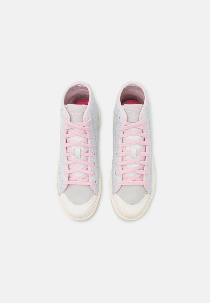 Adidas Originals NIZZA BONEGA - High-top Trainers - Crystal White/white/almost Pink 6 Adidas Originals NIZZA BONEGA - High-top Trainers - Crystal White/white/almost Pink - Image 6