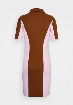 Adidas Originals DRESS - Jersey Dress - Wild Brown/clear Pink -Adidas Originals Shop e8d60a2f819246a3808d2818825693e8