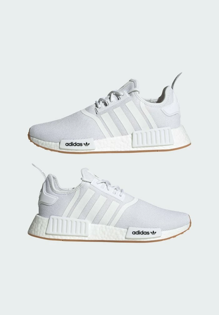Adidas Originals NMD R1 PRIMEBLUE UNISEX - Trainers - Ftwr White/ftwr White/gum 2 2 Adidas Originals NMD R1 PRIMEBLUE UNISEX - Trainers - Ftwr White/ftwr White/gum 2 - Image 2