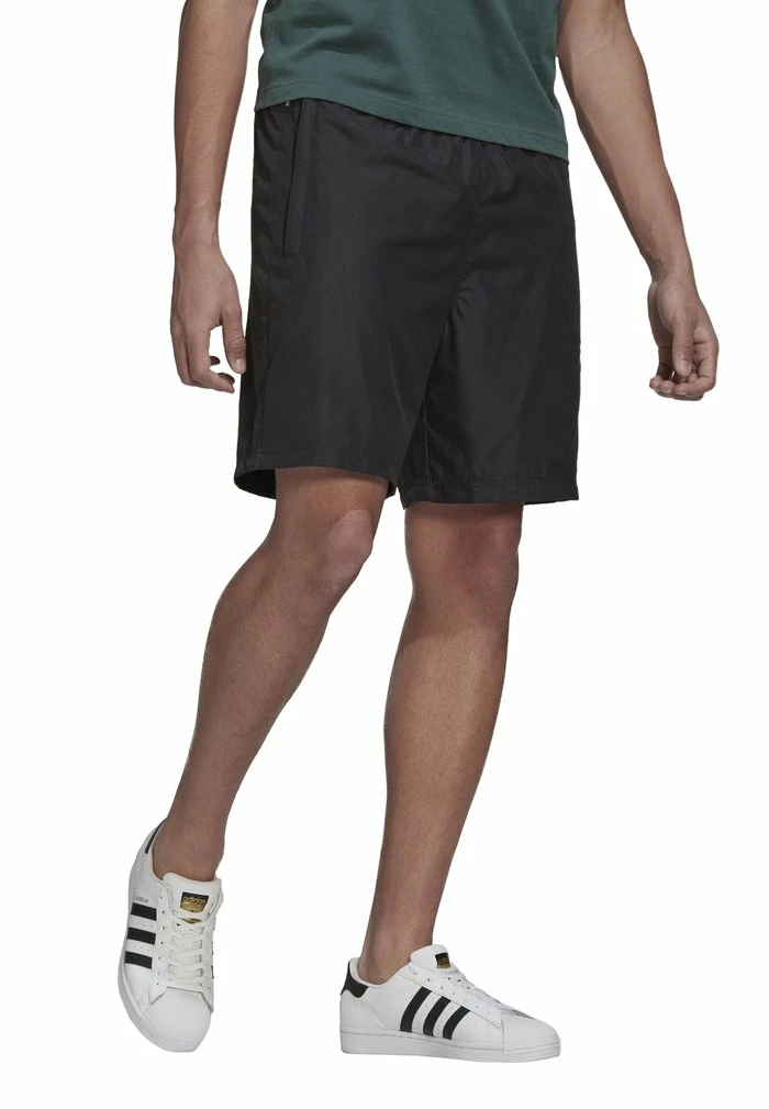 Adidas Originals TRACE - Shorts - Black 4 Adidas Originals TRACE - Shorts - Black - Image 4
