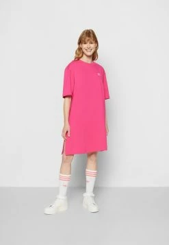 Adidas Originals TEE DRESS - Jersey Dress - Real Magenta -Adidas Originals Shop e8fec1d0088c48249a4aa3c3dc436248