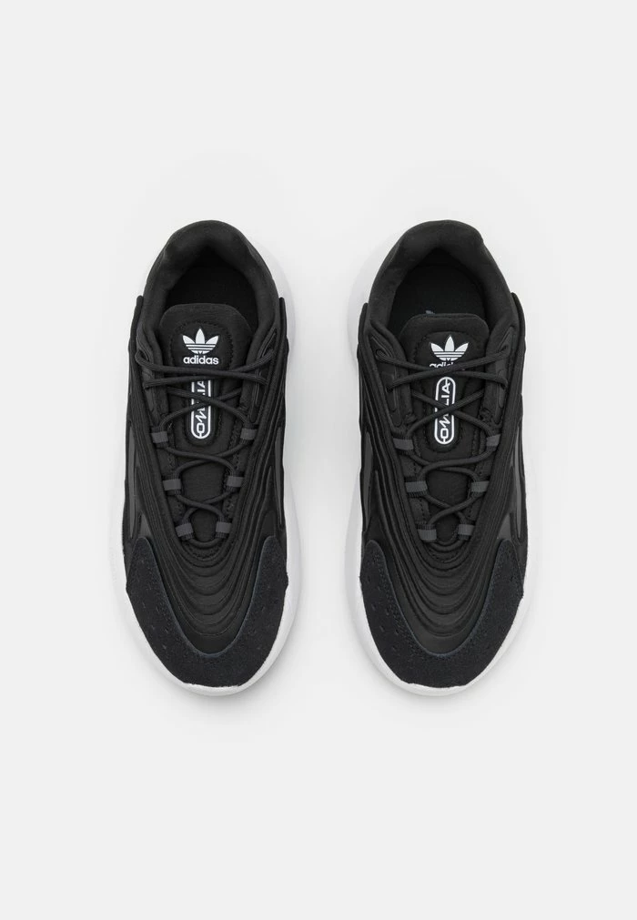 Adidas Originals OZELIA UNISEX - Trainers - Core Black/footwear White 4 Adidas Originals OZELIA UNISEX - Trainers - Core Black/footwear White - Image 4