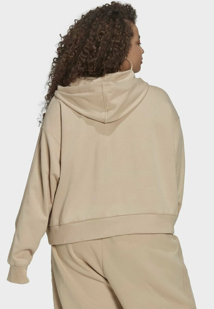 Adidas Originals Zip-up Sweatshirt - Beige 2 Adidas Originals Zip-up Sweatshirt - Beige - Image 2