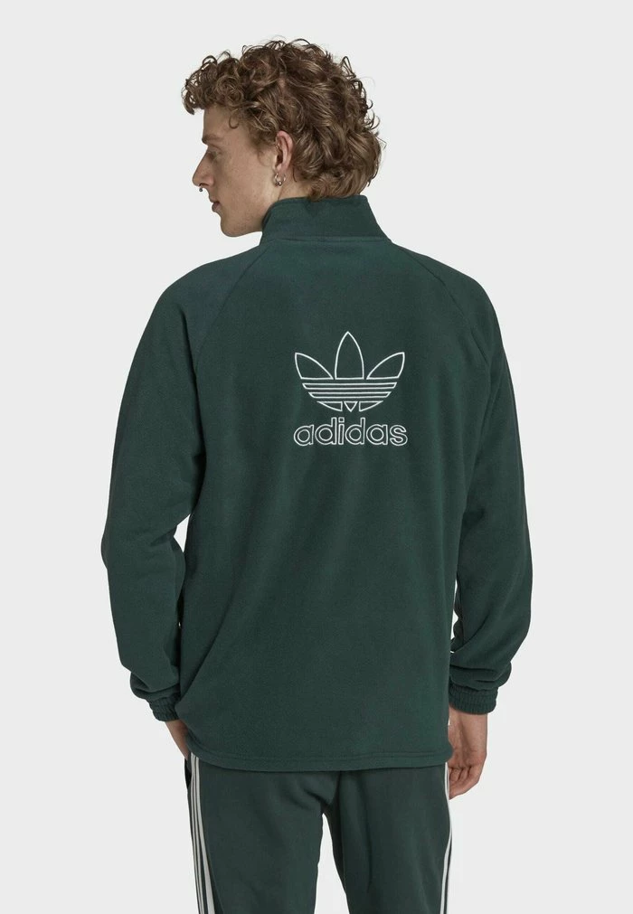 Adidas Originals TREFOIL FZ TEDD - Training Jacket - Green 2 Adidas Originals TREFOIL FZ TEDD - Training Jacket - Green - Image 2