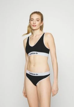 Adidas Originals THONG 2 PACK - Thong - Black/vivid Red