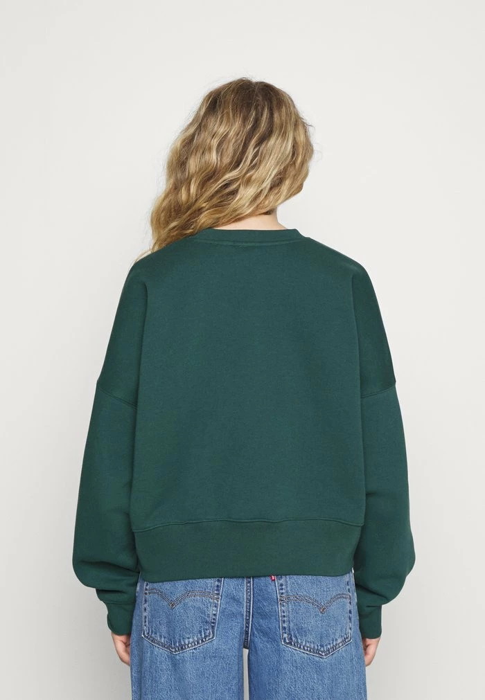 Adidas Originals ADICOLOR ESSENTIALS FLEECE - Sweatshirt - Mineral Green 3 Adidas Originals ADICOLOR ESSENTIALS FLEECE - Sweatshirt - Mineral Green - Image 3