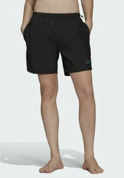 Adidas Originals ADVENTURE WOOD WAVE - Swimming Shorts - Black