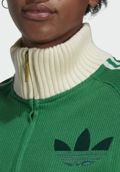 Adidas Originals BLOUSON 70S PACK - Cardigan - Green -Adidas Originals Shop ead7a8bbfcd24402b11e53dca02be02a