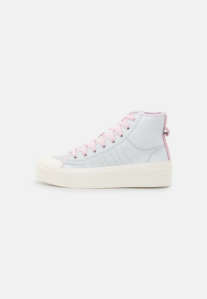 Adidas Originals NIZZA BONEGA - High-top Trainers - Crystal White/white/almost Pink 2 Adidas Originals NIZZA BONEGA - High-top Trainers - Crystal White/white/almost Pink - Image 2