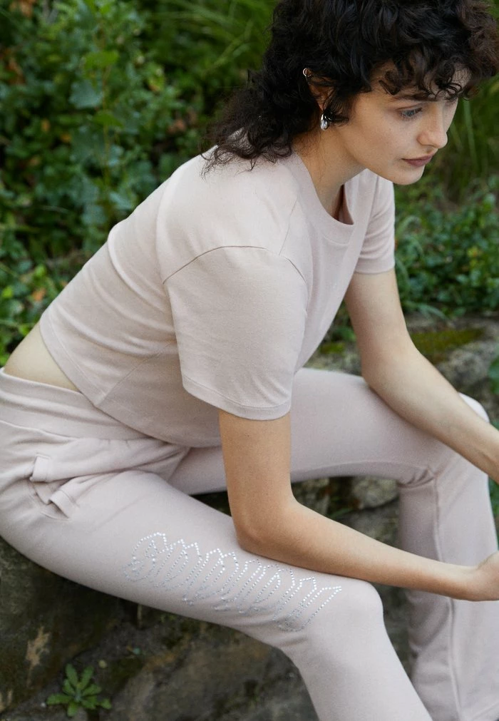 Adidas Originals OPEN HEM - Tracksuit Bottoms - Ash Pearl 3 Adidas Originals OPEN HEM - Tracksuit Bottoms - Ash Pearl - Image 3