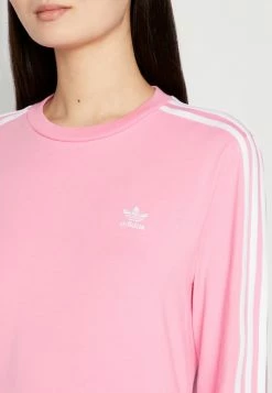 Adidas Originals LONGSLEEVE - Long Sleeved Top - Bliss Pink -Adidas Originals Shop ec0aee66a3d3409b8e50b24809c97ea3
