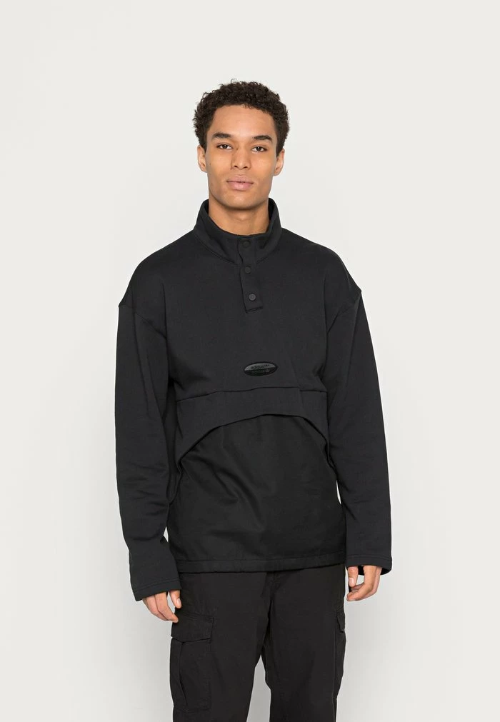 Adidas Originals FOUNDATION - Long Sleeved Top - Black 1 Adidas Originals FOUNDATION - Long Sleeved Top - Black