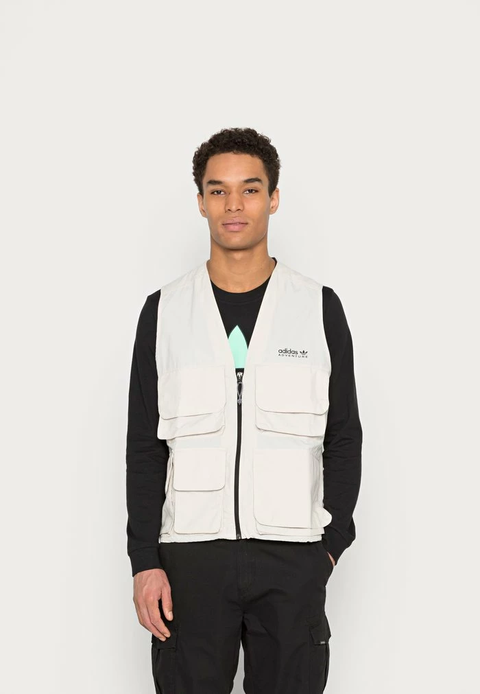 Adidas Originals VEST - Waistcoat - Alumina 1 Adidas Originals VEST - Waistcoat - Alumina