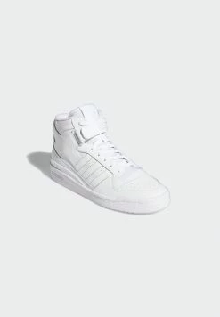 Adidas Originals FORUM MID UNISEX - High-top Trainers - Ftwr White/ftwr White/ftwr White -Adidas Originals Shop ec37ca6dd1f14045a15edea08898b316