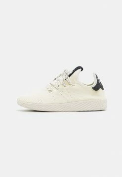Adidas Originals TENNIS HU UNISEX - Trainers - Offwhite/chalk White/core Black